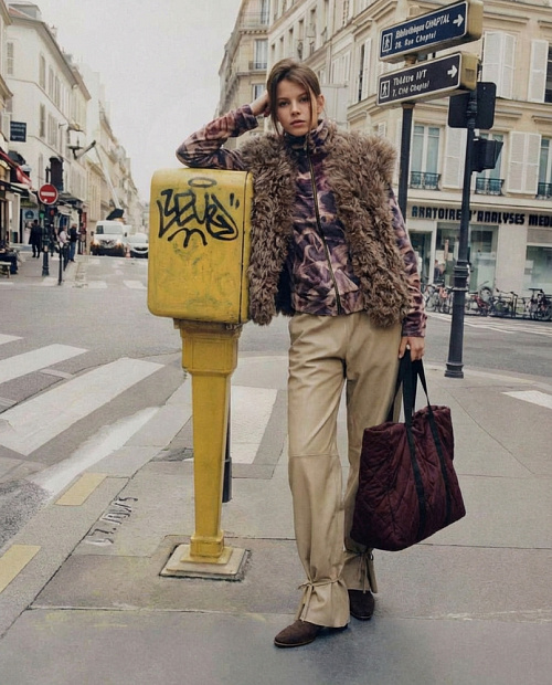 Брюки №2/2 Milky Leather. EX