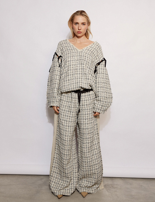 Лук 6: Джемпер + Брюки Sunday